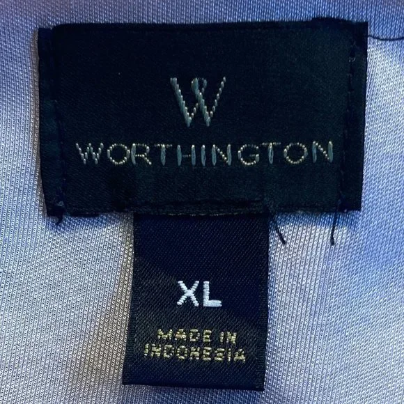 Worthington Floral Scoop Neck Sheath Dress - Picture 6 of 8